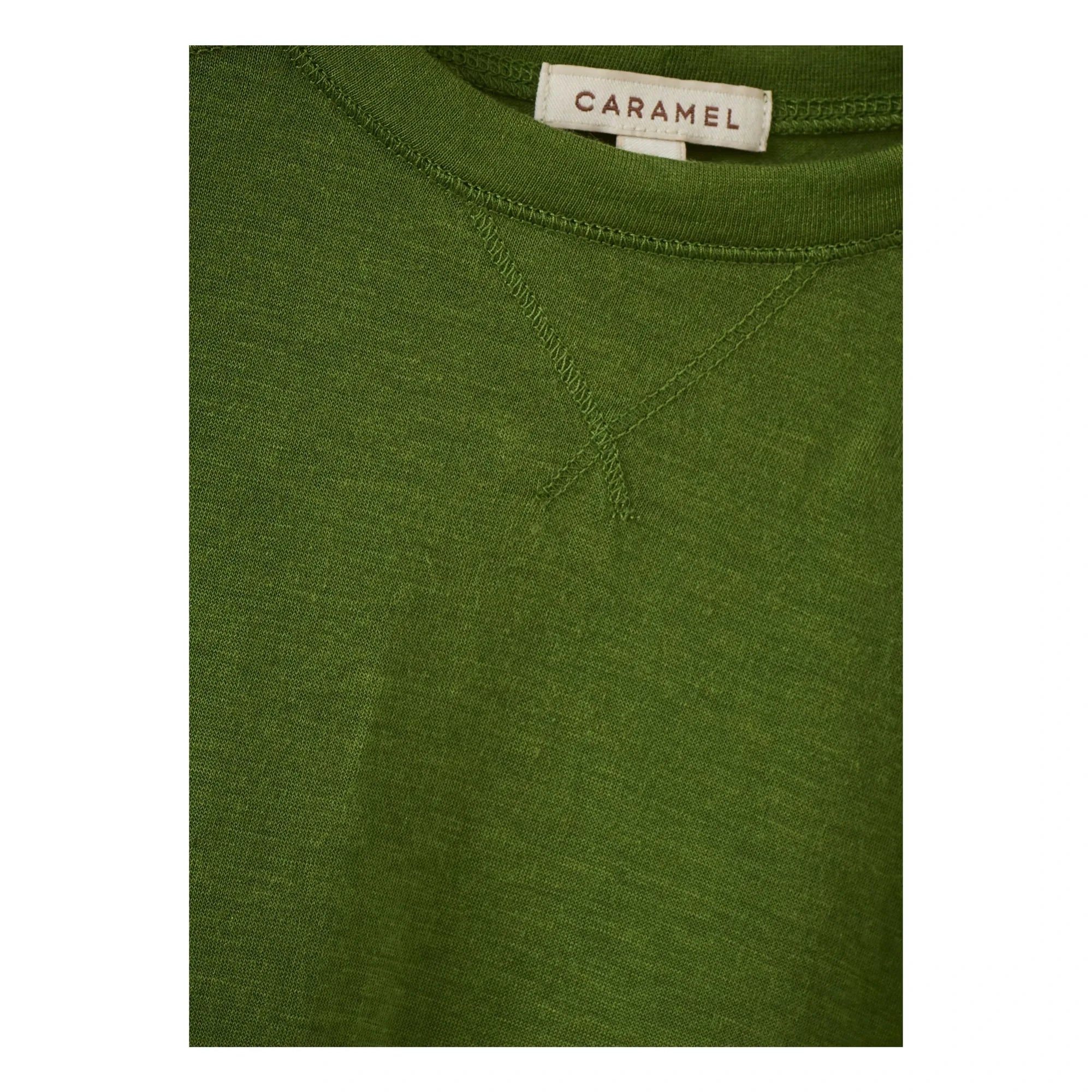Caramel – Kezar Tencel T-Shirt | Grün