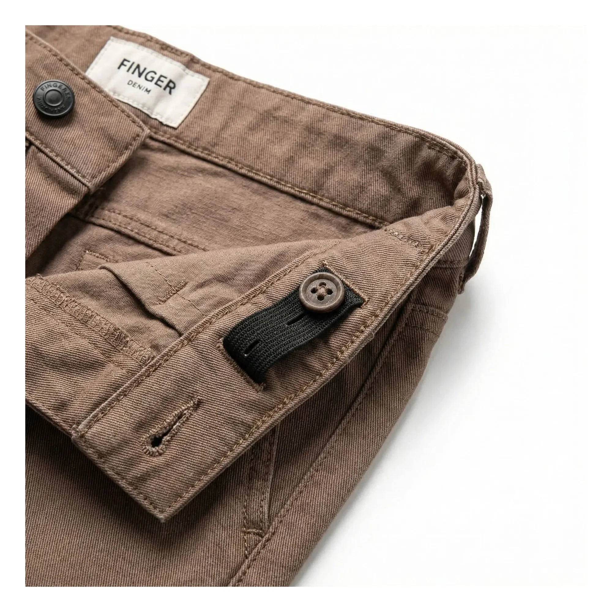 Finger in the nose - Atlas Chino Hose | Frosted Brown