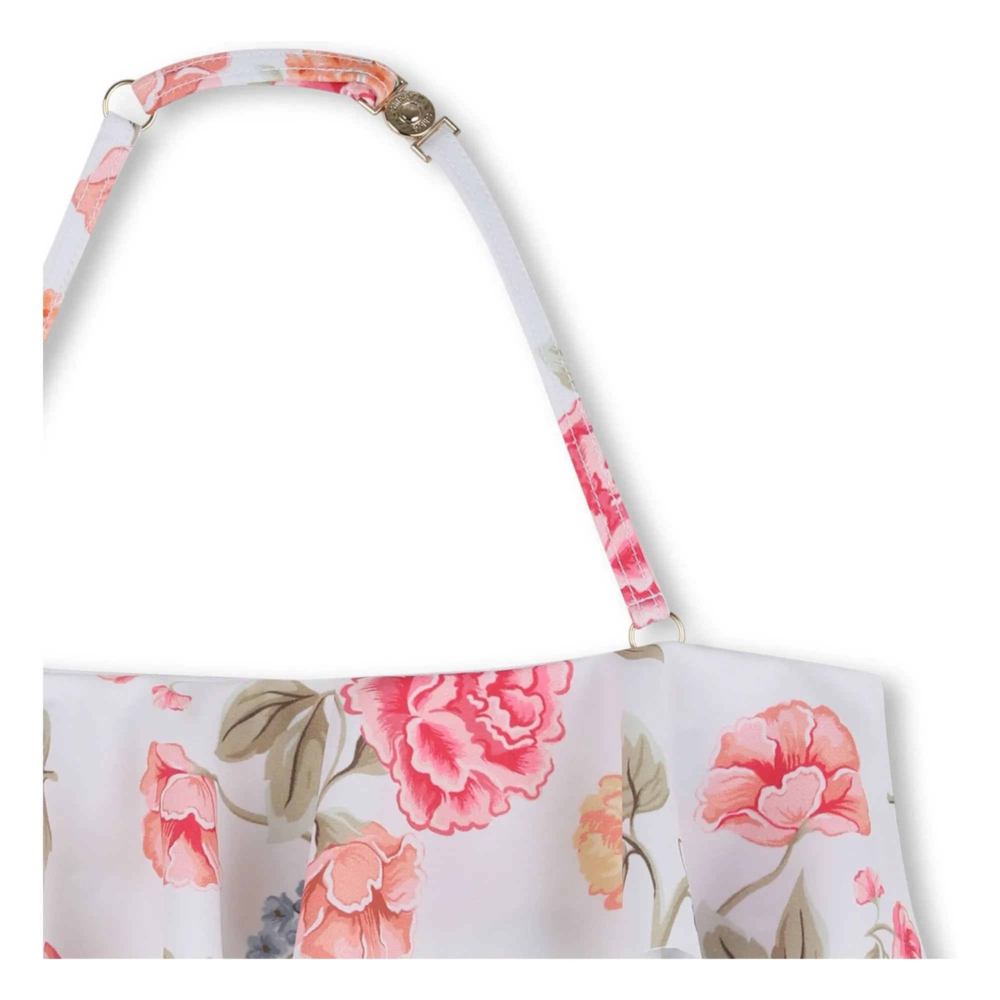 Chloé - Blumenmuster Badeanzug | Weiß