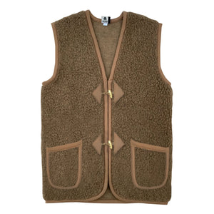 Alwero - Alpen ärmellose Jacke | Braun