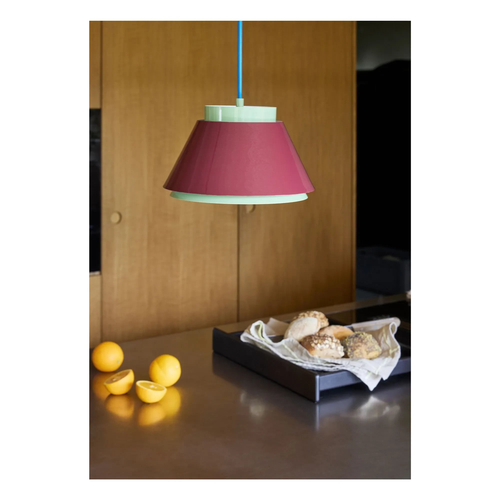 Hübsch - Suspensionslampe Remi Pendule | Bordeaux