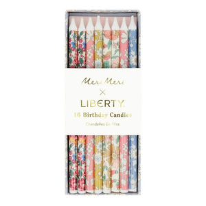 Meri Meri - Geburtstagskerzen - Meri Meri x Liberty - 5er-Set