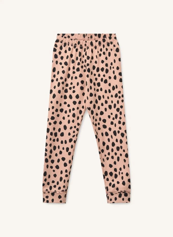 Liewood - Wilhelm Leopard Organische Baumwollpyjama | Rosa