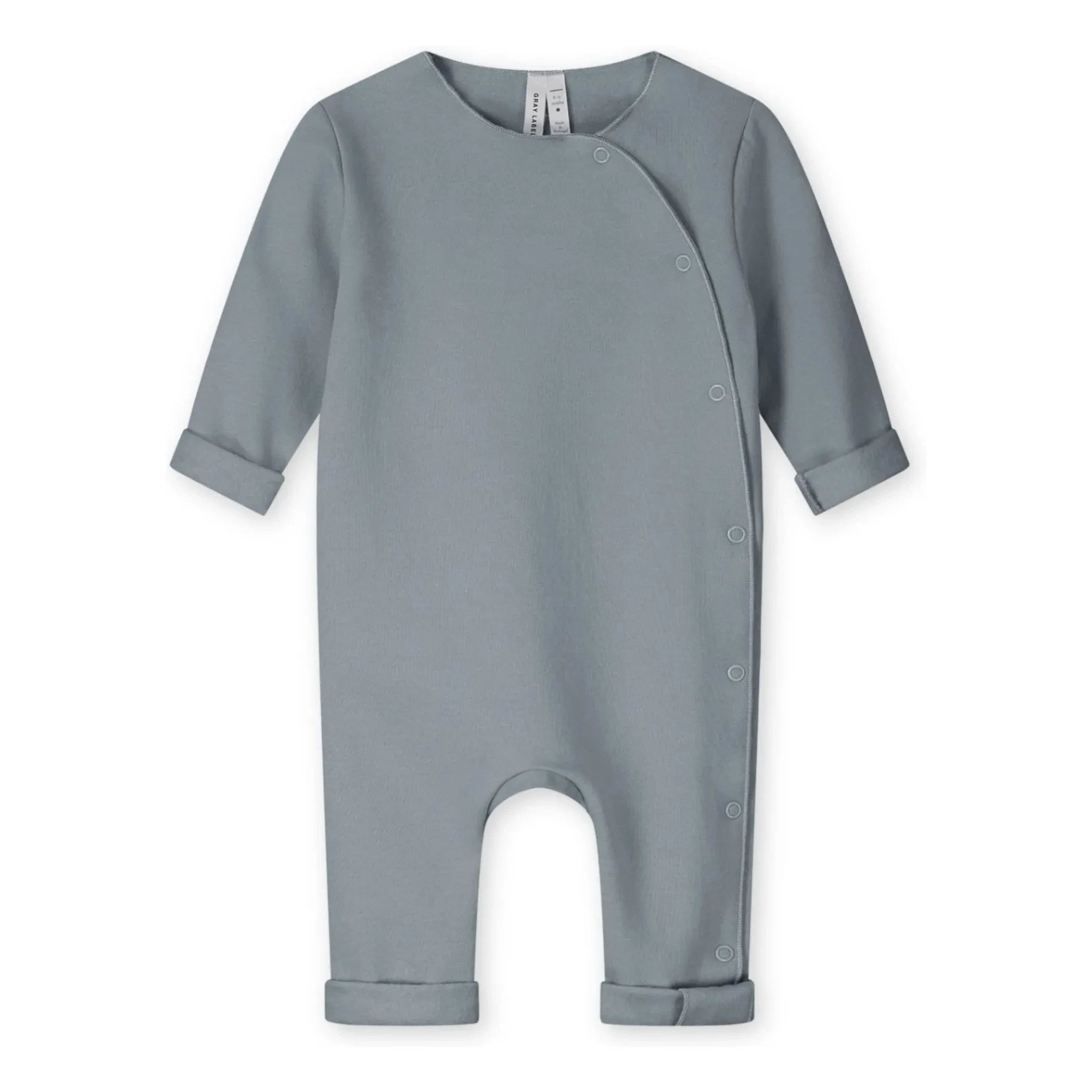Gray Label – Strampler aus Bio-Baumwolle | Eisblau