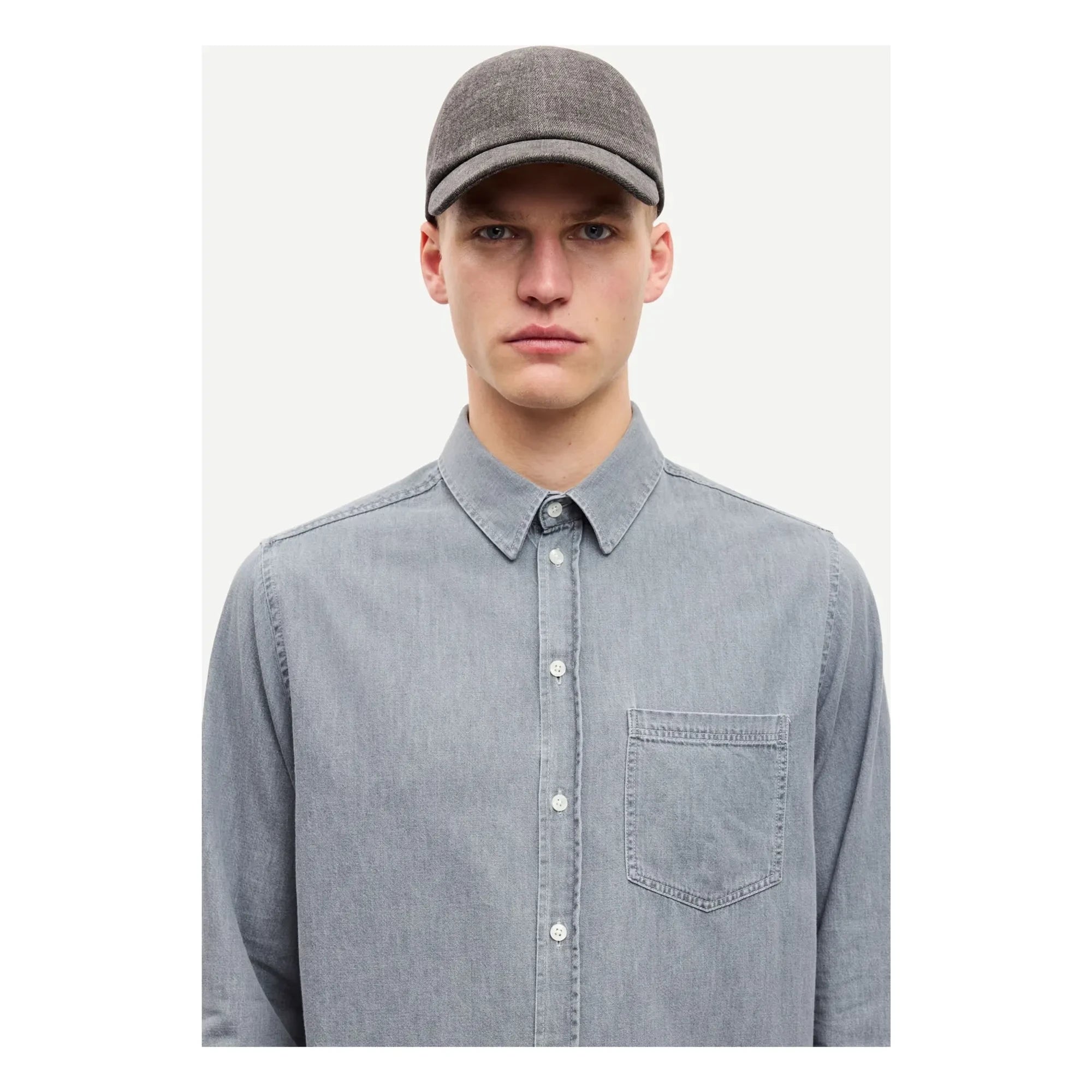 Samsoe Samsoe - Shirt Saryan P 15248 Bio-Baumwolle | Hellblau