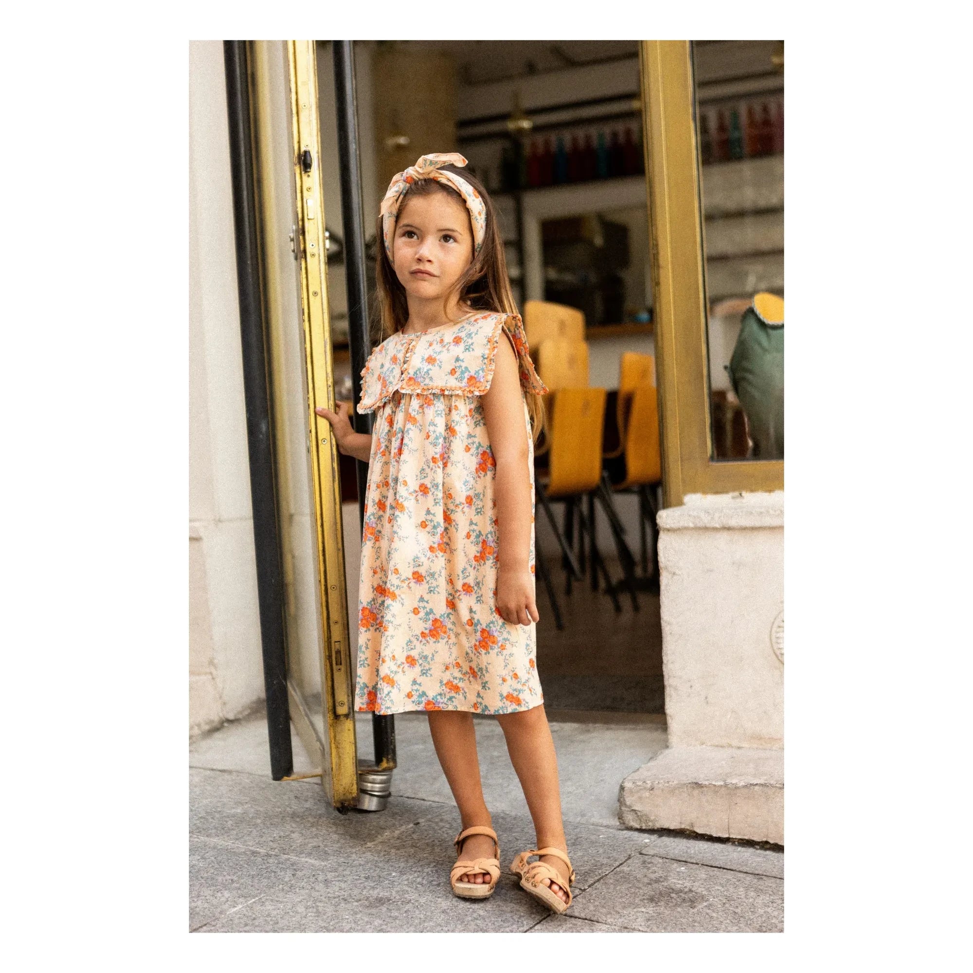 Louis Louise - Célestine Fleurie Kleid | Beige Rosa