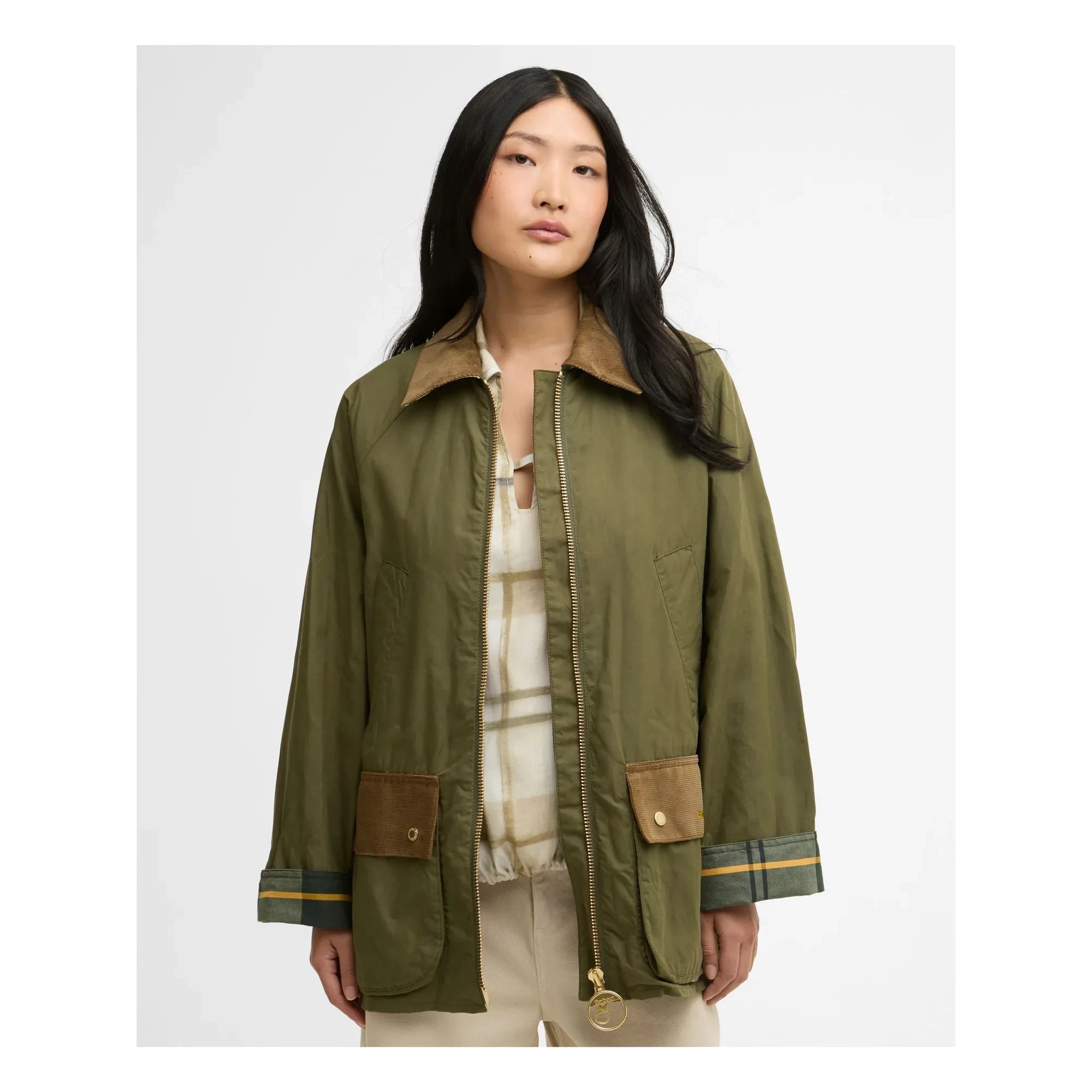 Barbour - Laneshaw Jacke | Khaki