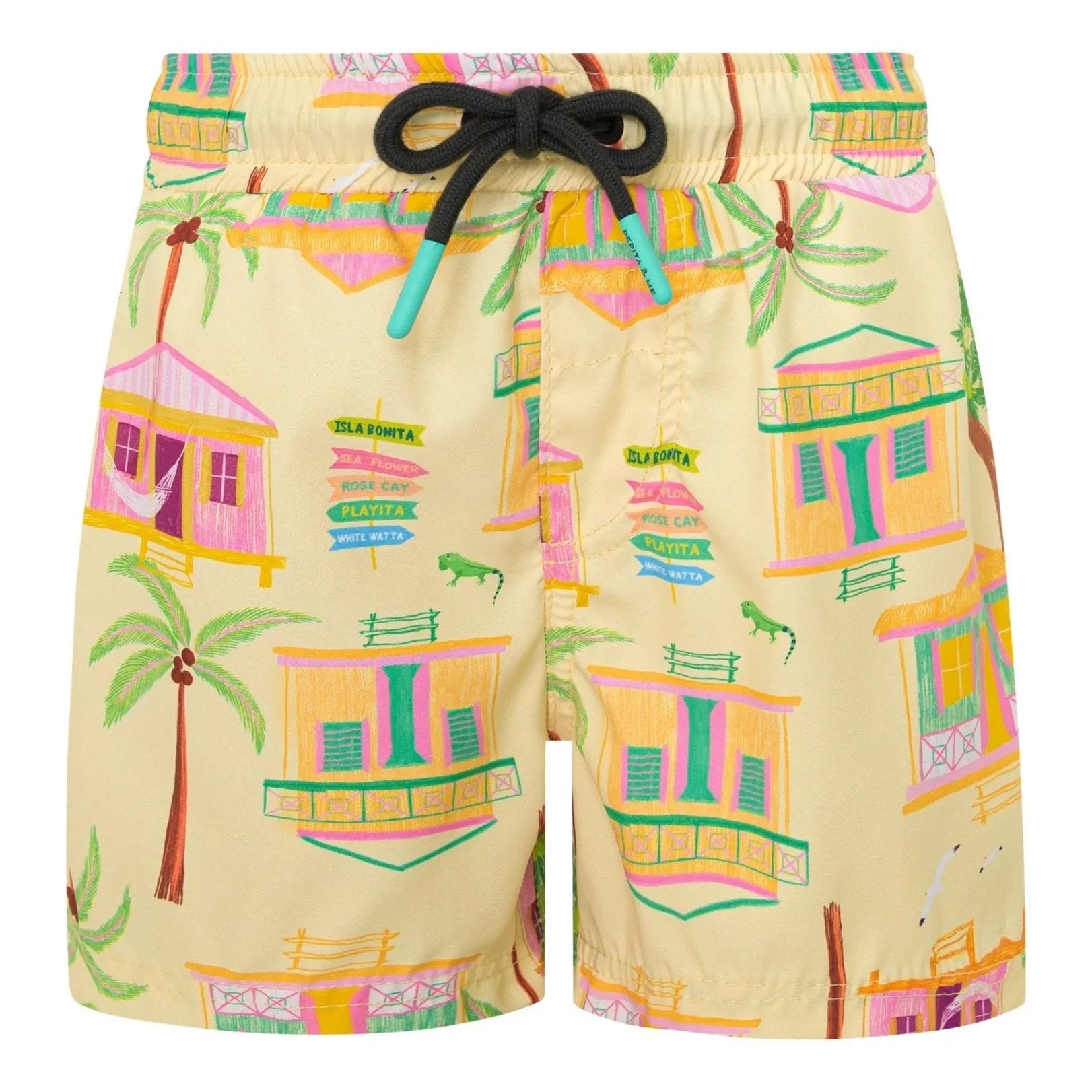 Pepita & Me - Island Badehose | Blassgelb