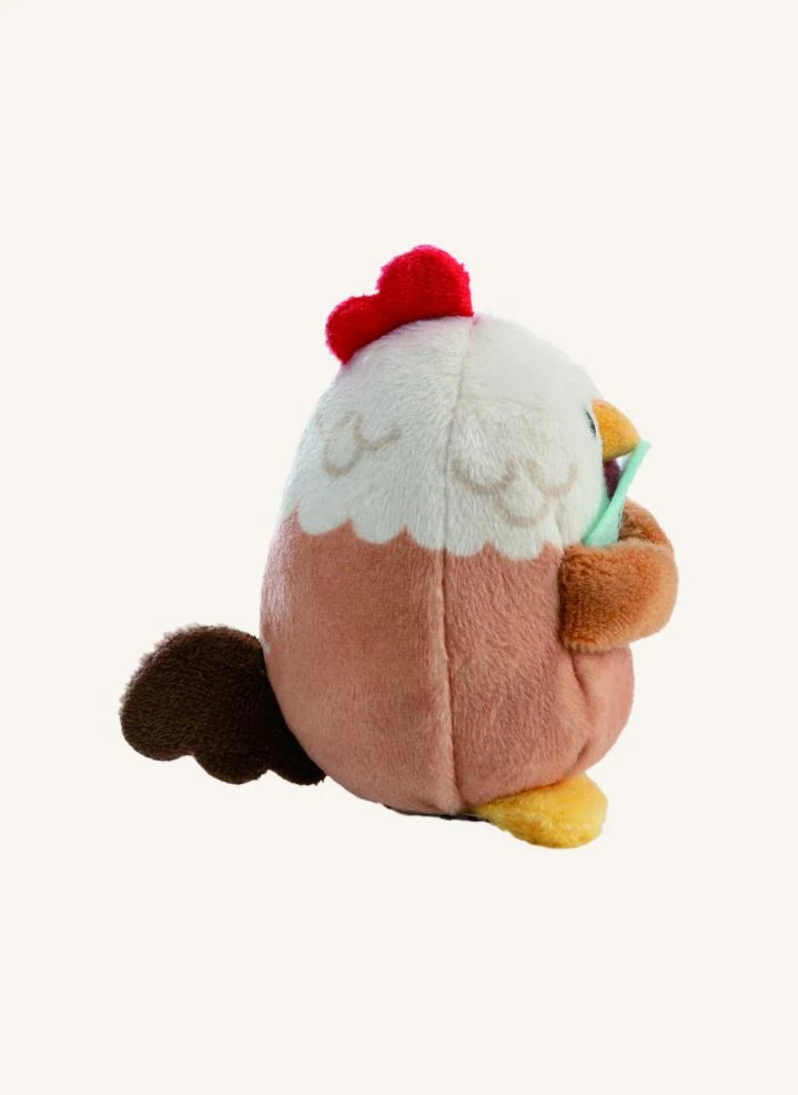 Nici - Keko Huhn Plüschspielzeug in Zucker-Kostüm | Weiß