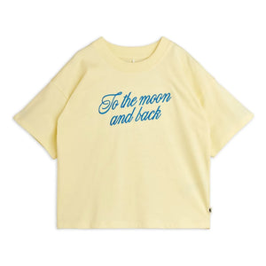 Mini Rodini - T-Shirt Moon and After You Bio-Baumwolle | Gelb