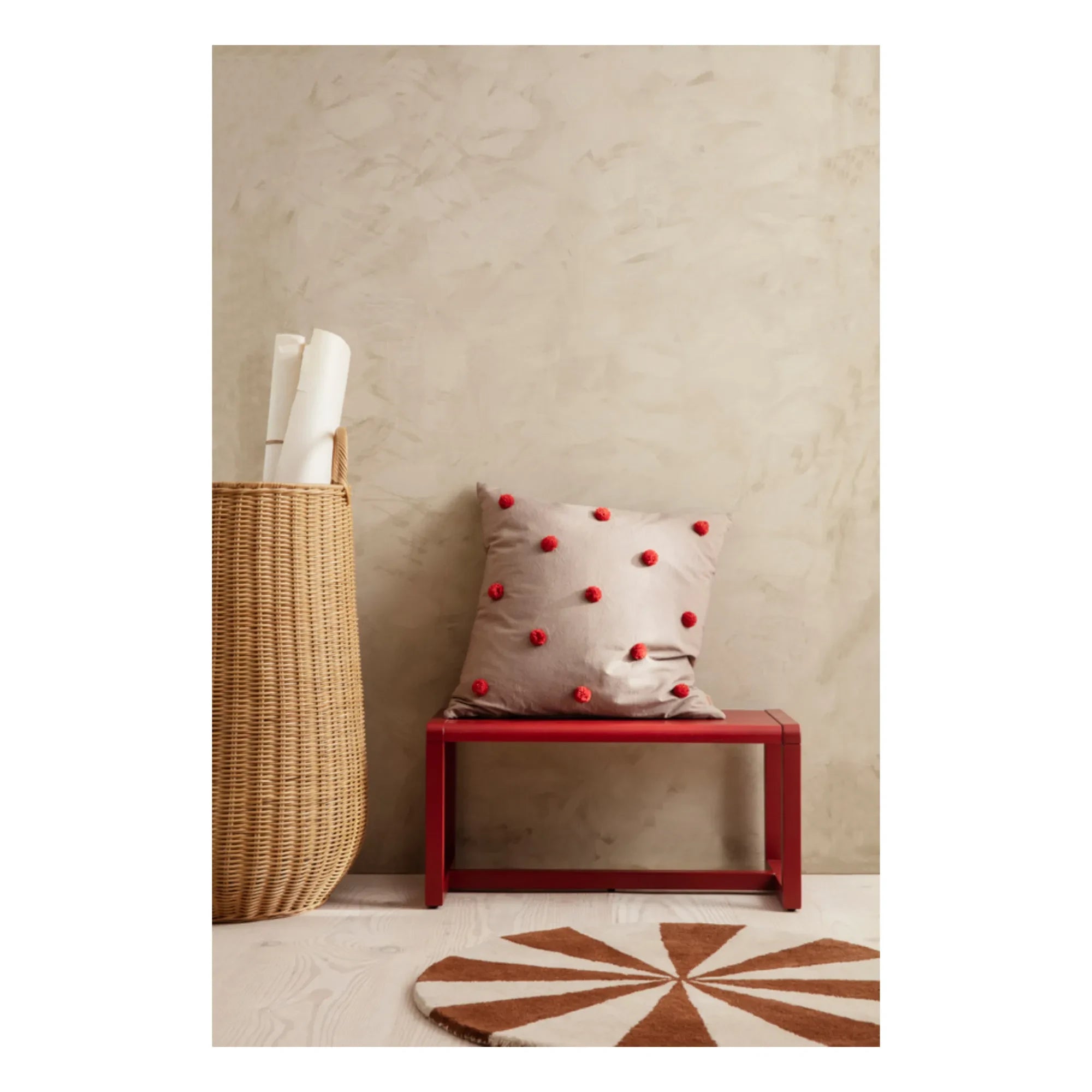 Ferm Living Kids – Teppich Kemer Tufted | Braun