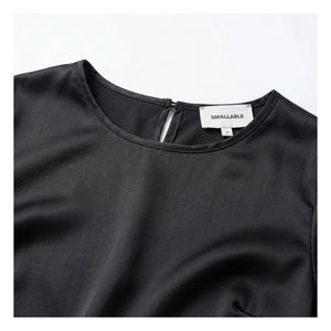 Smallable Woman - Edith T-shirt Kleid | Schwarz