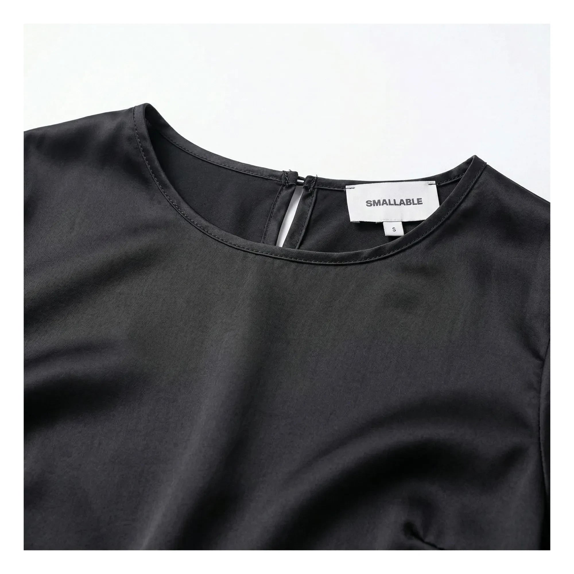 Smallable Woman - Edith T-shirt Kleid | Schwarz