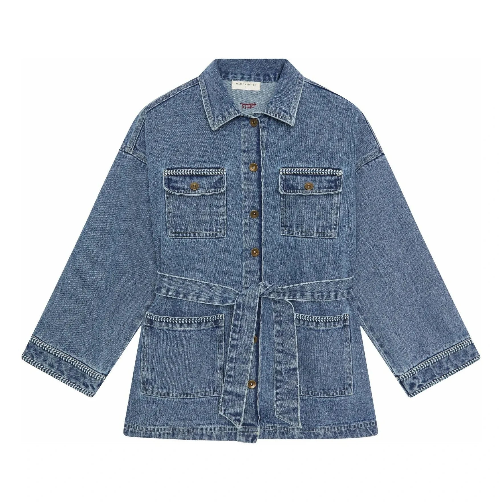 Maison Hotel - Nashville Wayne Jacke | Blau