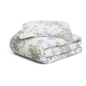 garbo&friends - Plumbago Bio-Baumwolle Bettwäsche-Set | Blau