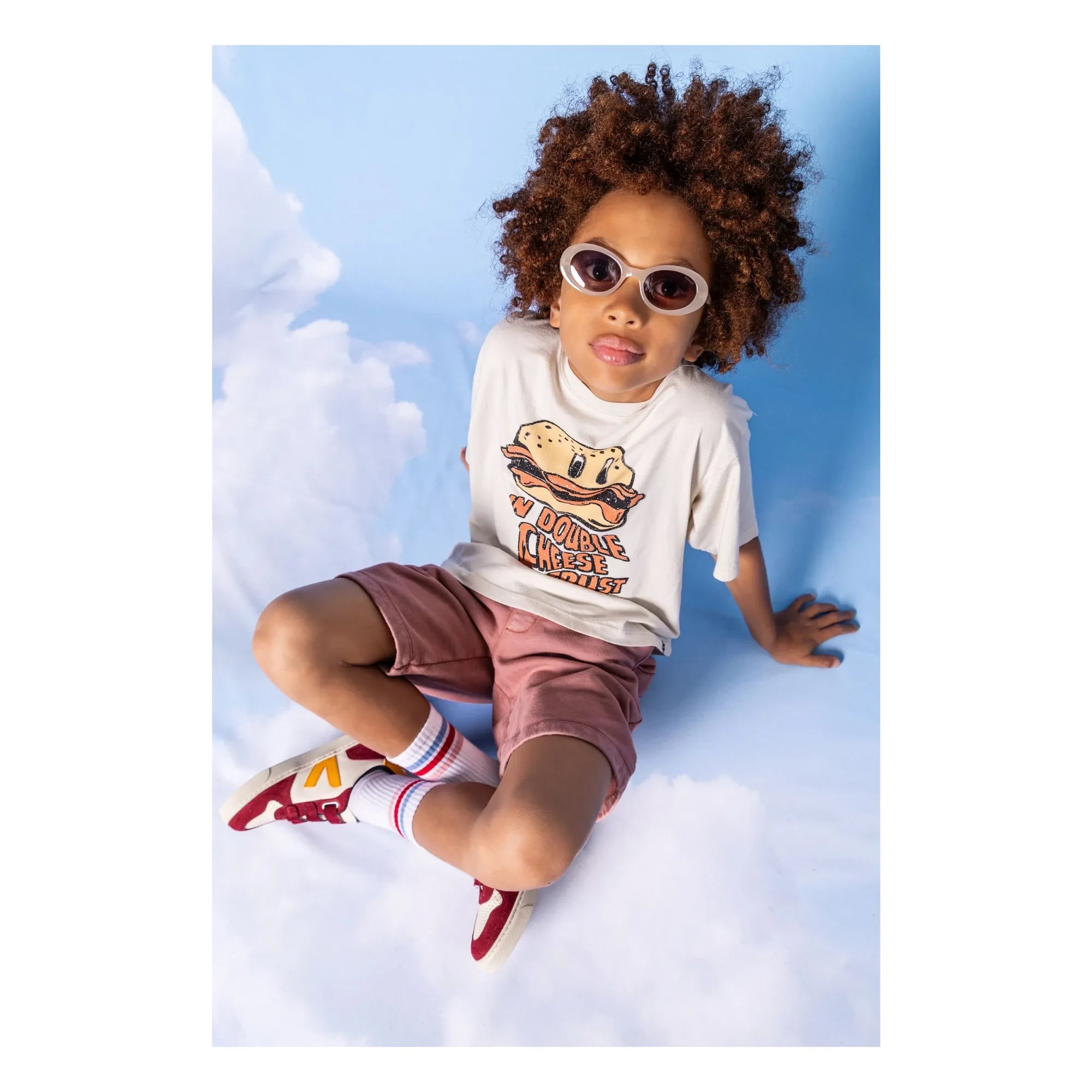 Hundred Pieces - York Shorts Bio-Baumwolle | Pflaume
