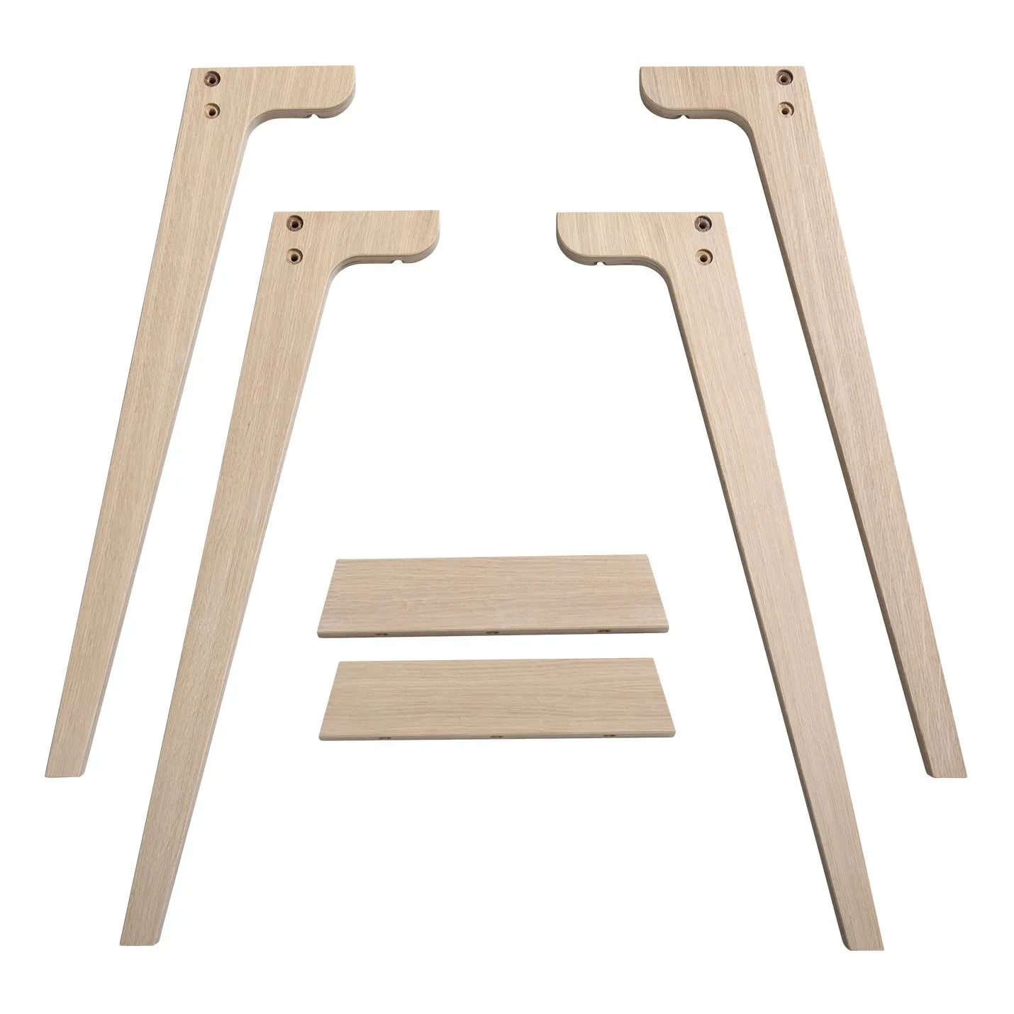 Oliver Furniture - Yüksek Masa İçin Ek Ayaklar, 72,6 cm | Beyaz