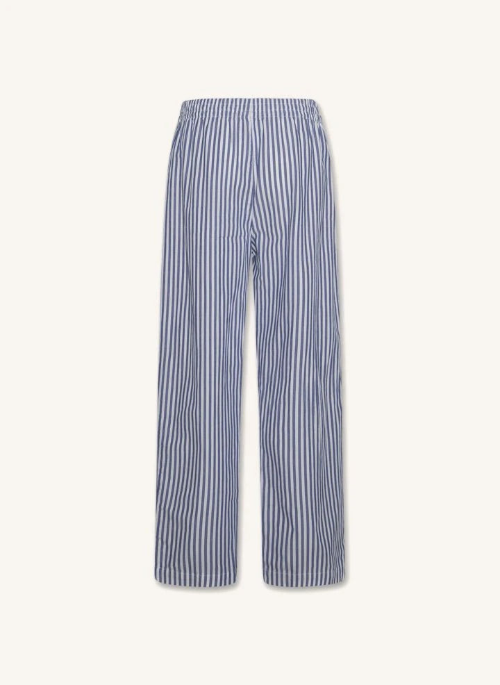 AO76 - Le Pajama Gestreifte Hose | Hellblau