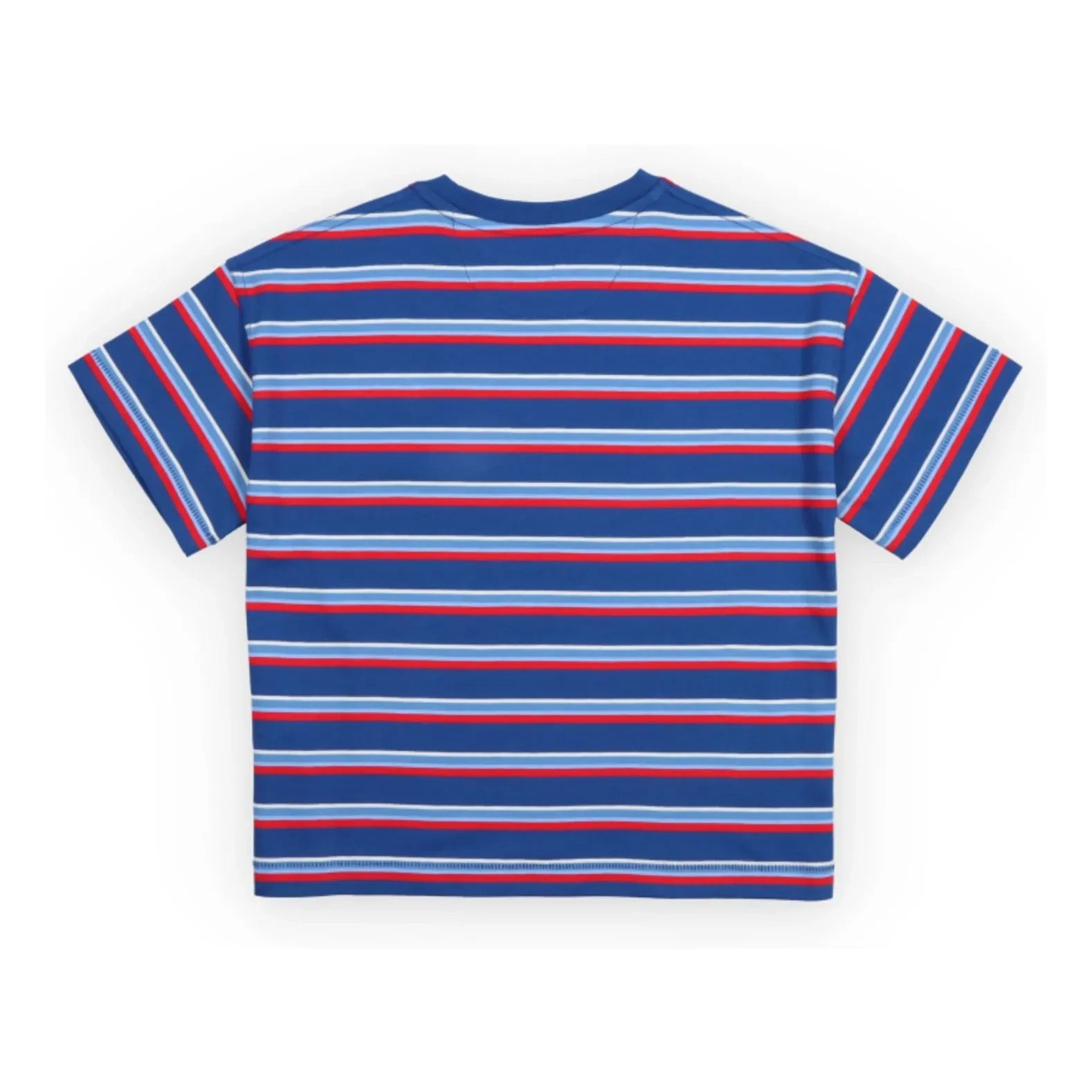 the new society - Gestreiftes Ciclan T-Shirt | Blau