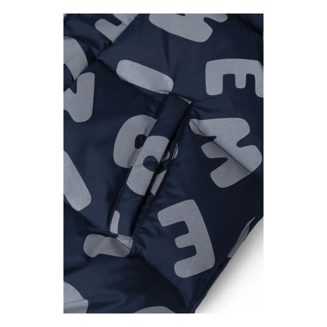 Liewood - Adelina Reflektierende Daunenjacke aus recycelten Fasern | Marineblau