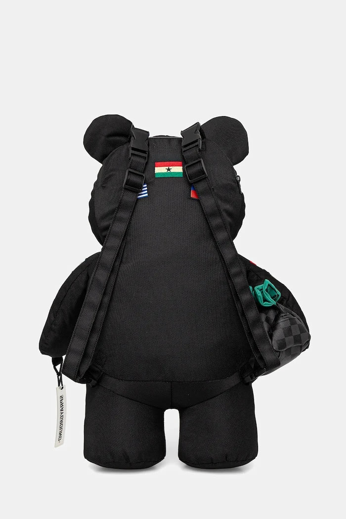 Sprayground - Siyah Küçük Boy Desenli Sırt Çantası 910B7742NSZ
