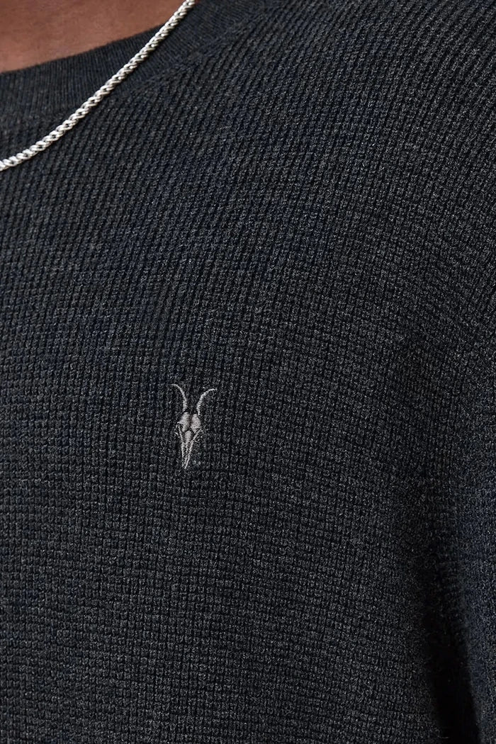 AllSaints erkek yün karışımlı kazak