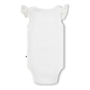 Molo - Flair Body aus Bio-Baumwolle | Weiß