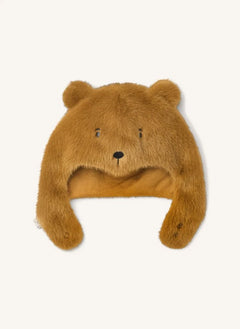 Liewood - Chapka Fur Lillie Bear Recycled Polyester | Karamell