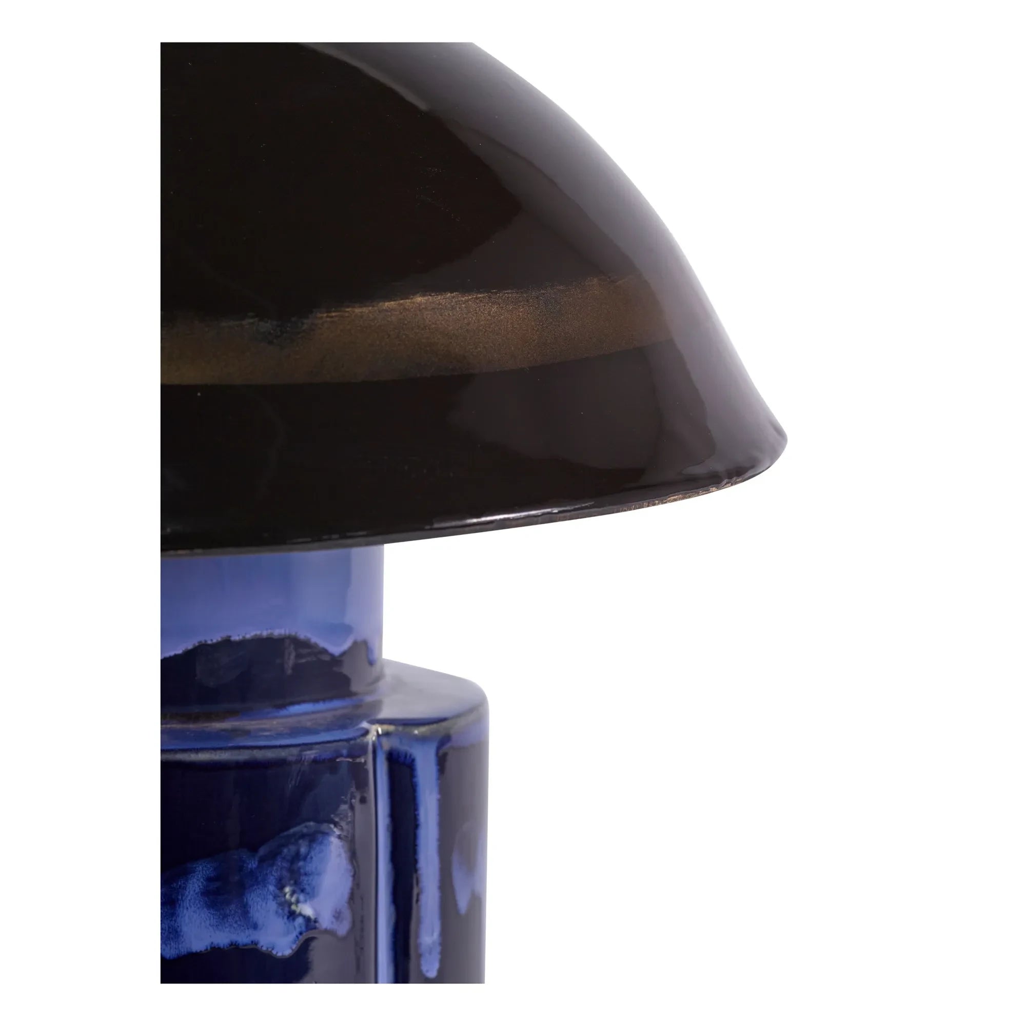 Serax - Tischlampe aus Steingut John, Anita Le Grelle | Marineblau