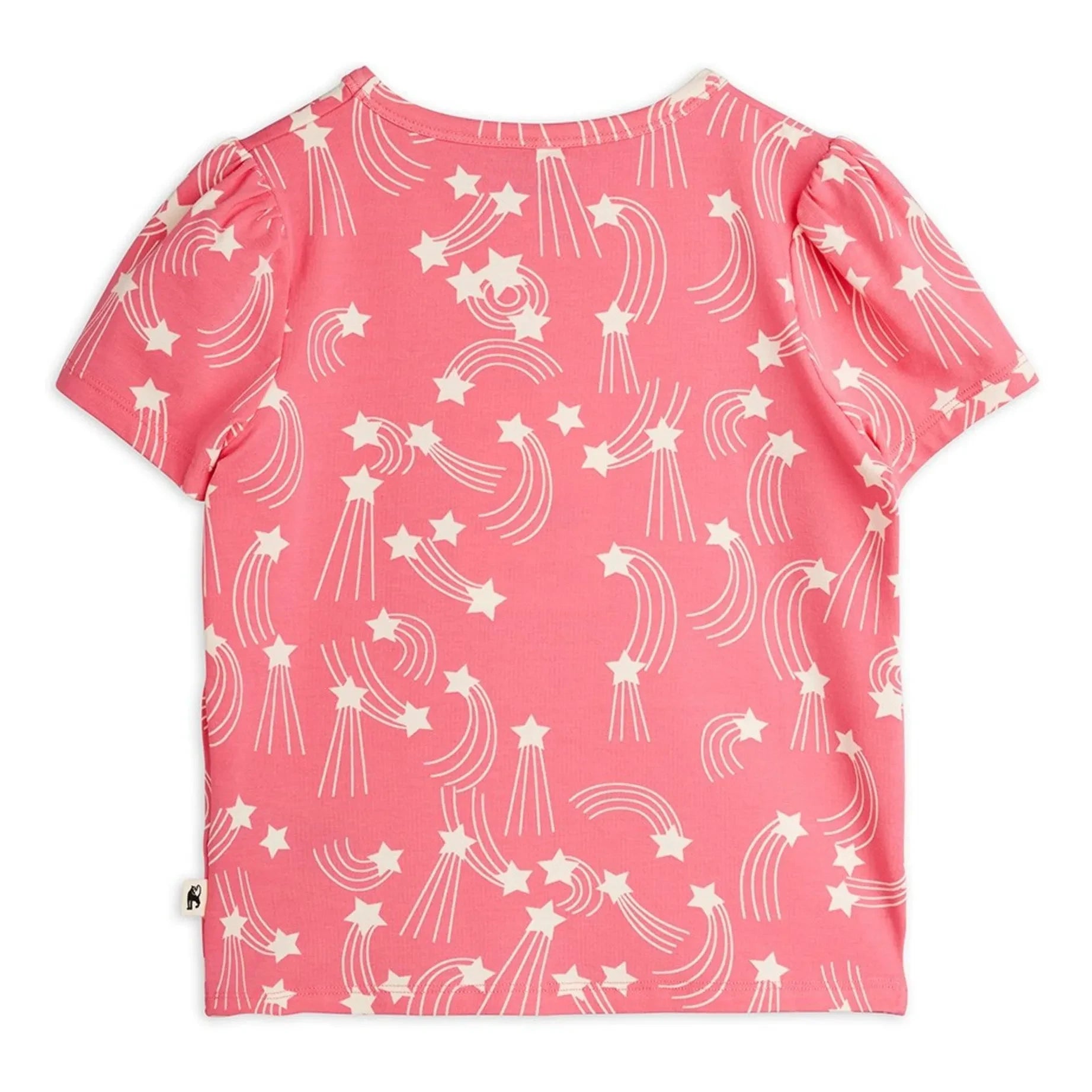 Mini Rodini – Stars T-Shirt aus Bio-Baumwolle | Pink