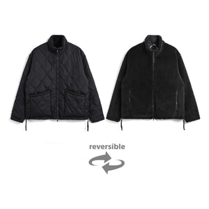 Taion - Unisex Militärstehkragenjacke | Schwarz