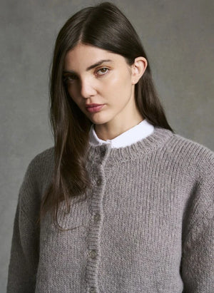 Hod - Océane Strickjacke | Silber