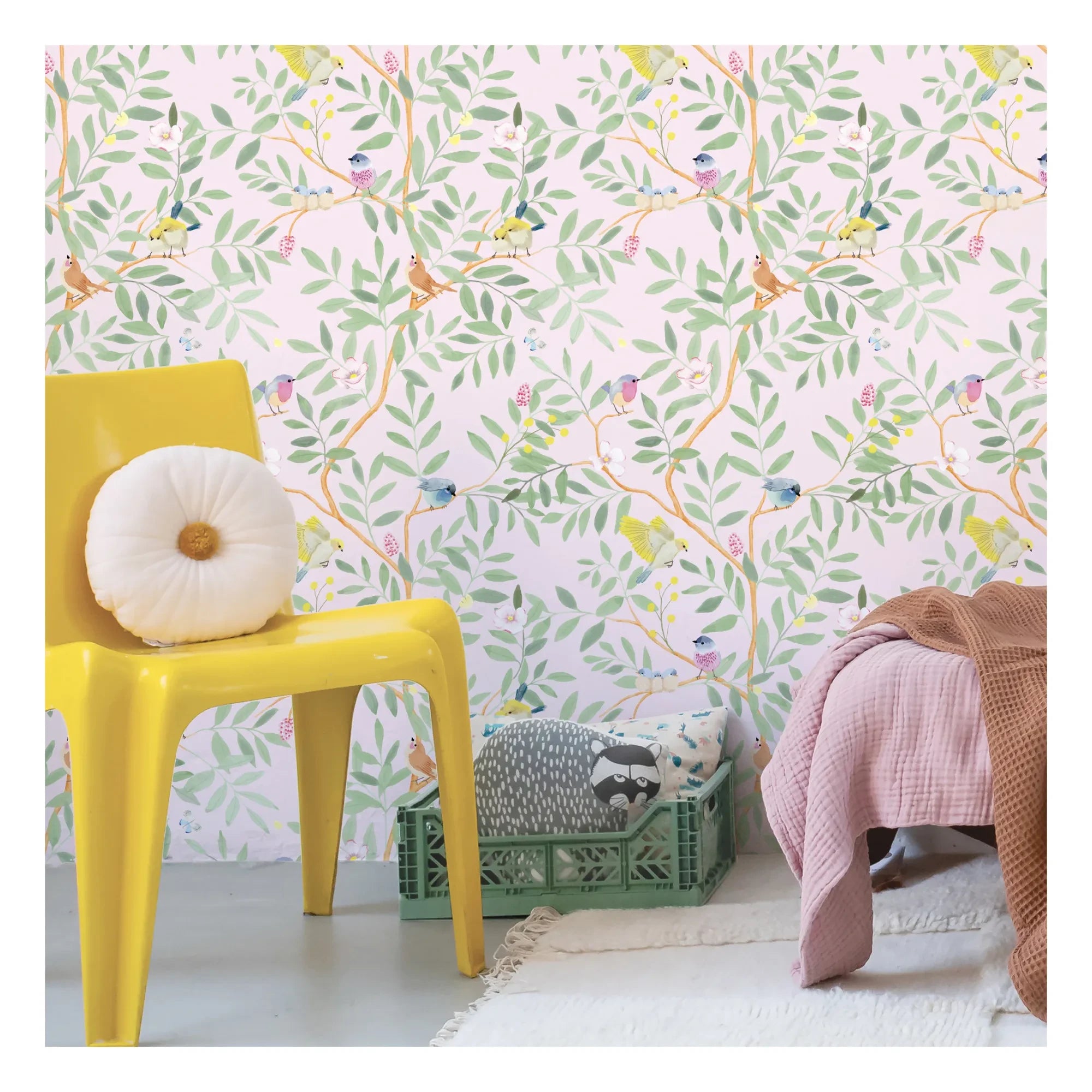 MIMI'lou - Spring-Tapete | Rosa