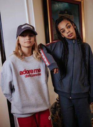 Cos I Said So - Logo-Reißverschlussjacke | Kohlegrau