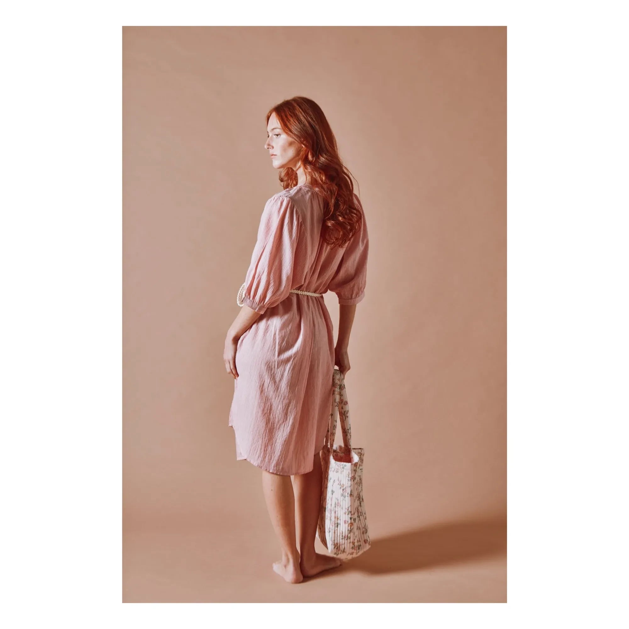 Emile et Ida - Rosa Kadhi Baumwollkleid