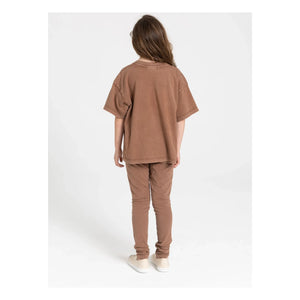 Smallable Kid - Liv T-Shirt Bio-Baumwolle | Braun