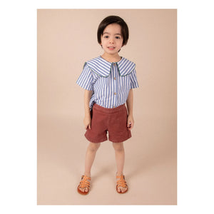 Loir - Lorette Gestreiftes Hemd | Blau