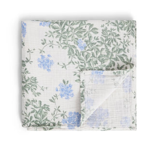 garbo&friends - Plumbago Bio-Baumwolle Puckdecke | Blau