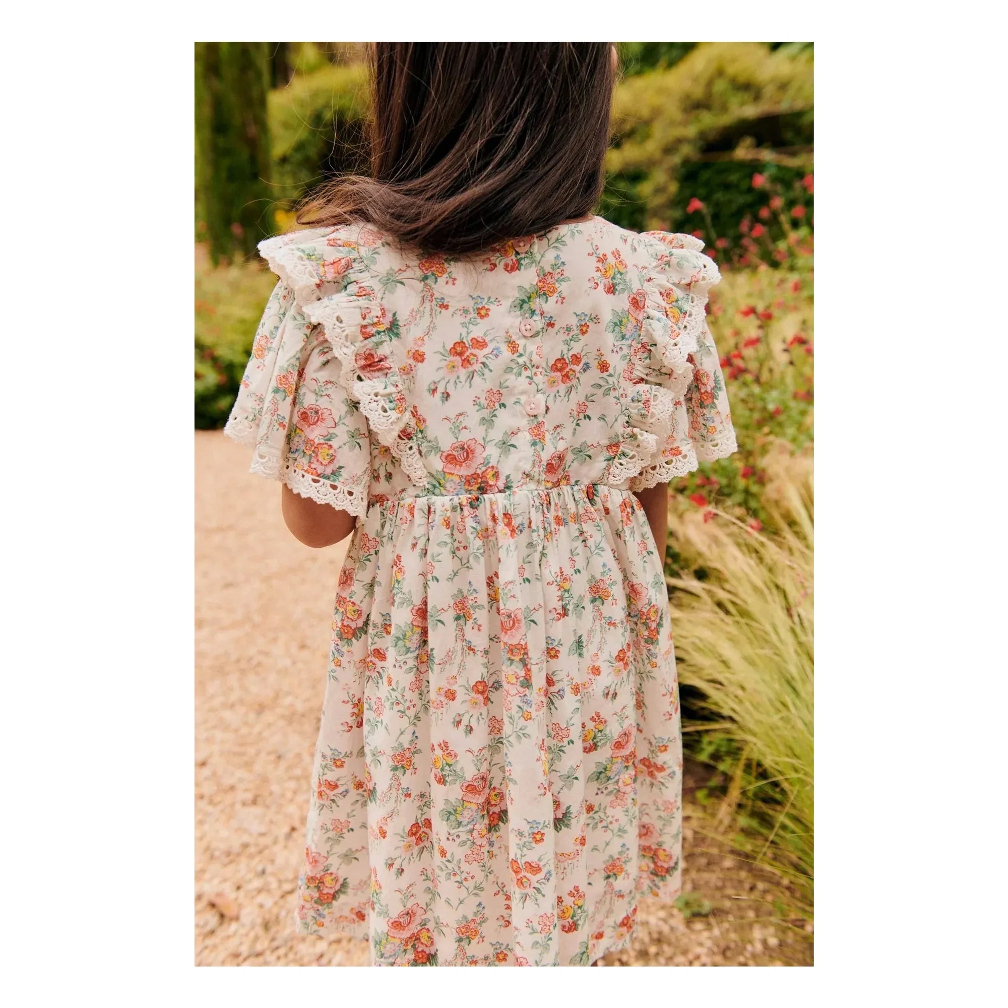 Louise Misha - Bio-Baumwollkleid Siloe | Creme