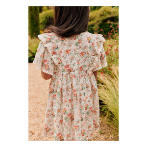Louise Misha - Bio-Baumwollkleid Siloe | Creme