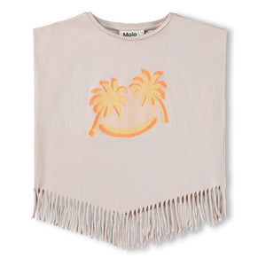 Molo - Poncho Rassita Palm Smile | Beige