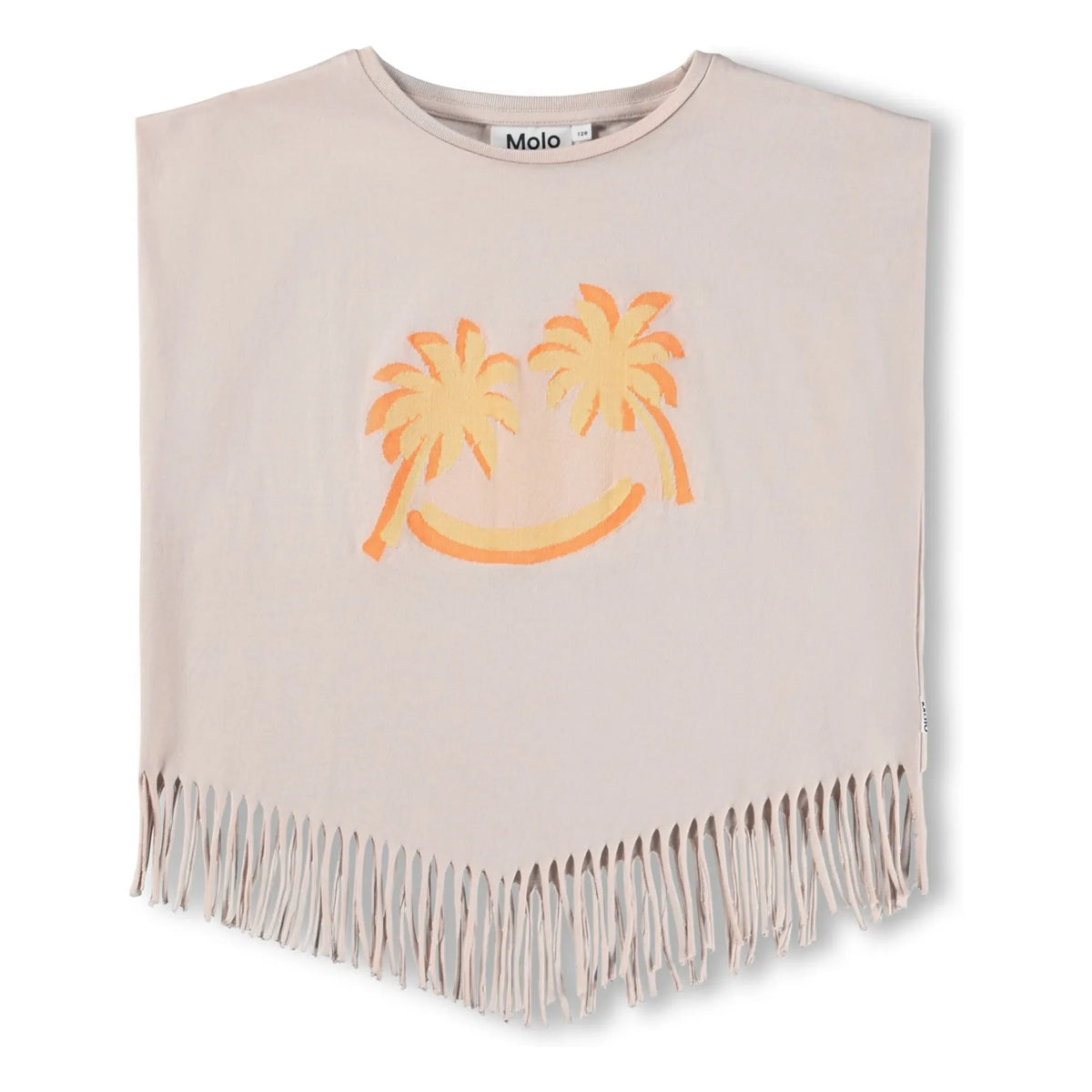 Molo - Poncho Rassita Palm Smile | Beige