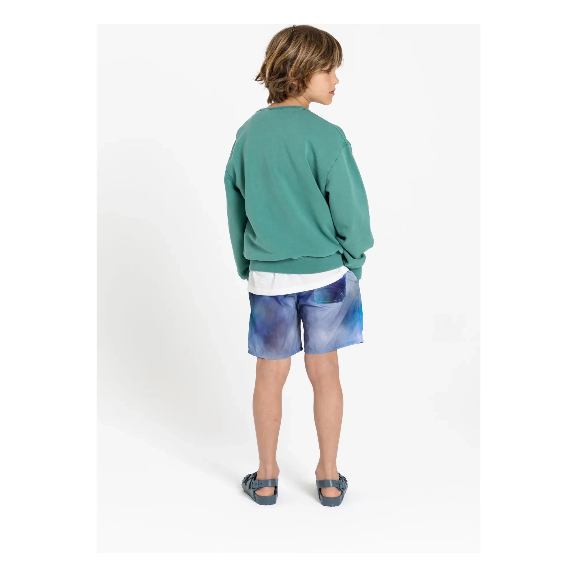 Hundred Pieces - Badeshorts Wave | Hellblau