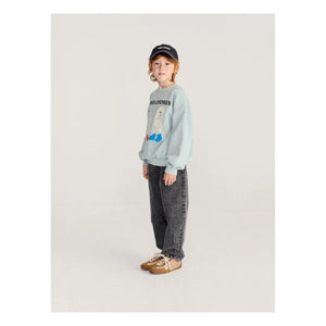 Bobo Choses - Bobo Choses Geister-Sweatshirt aus Bio-Baumwolle | Hellblau