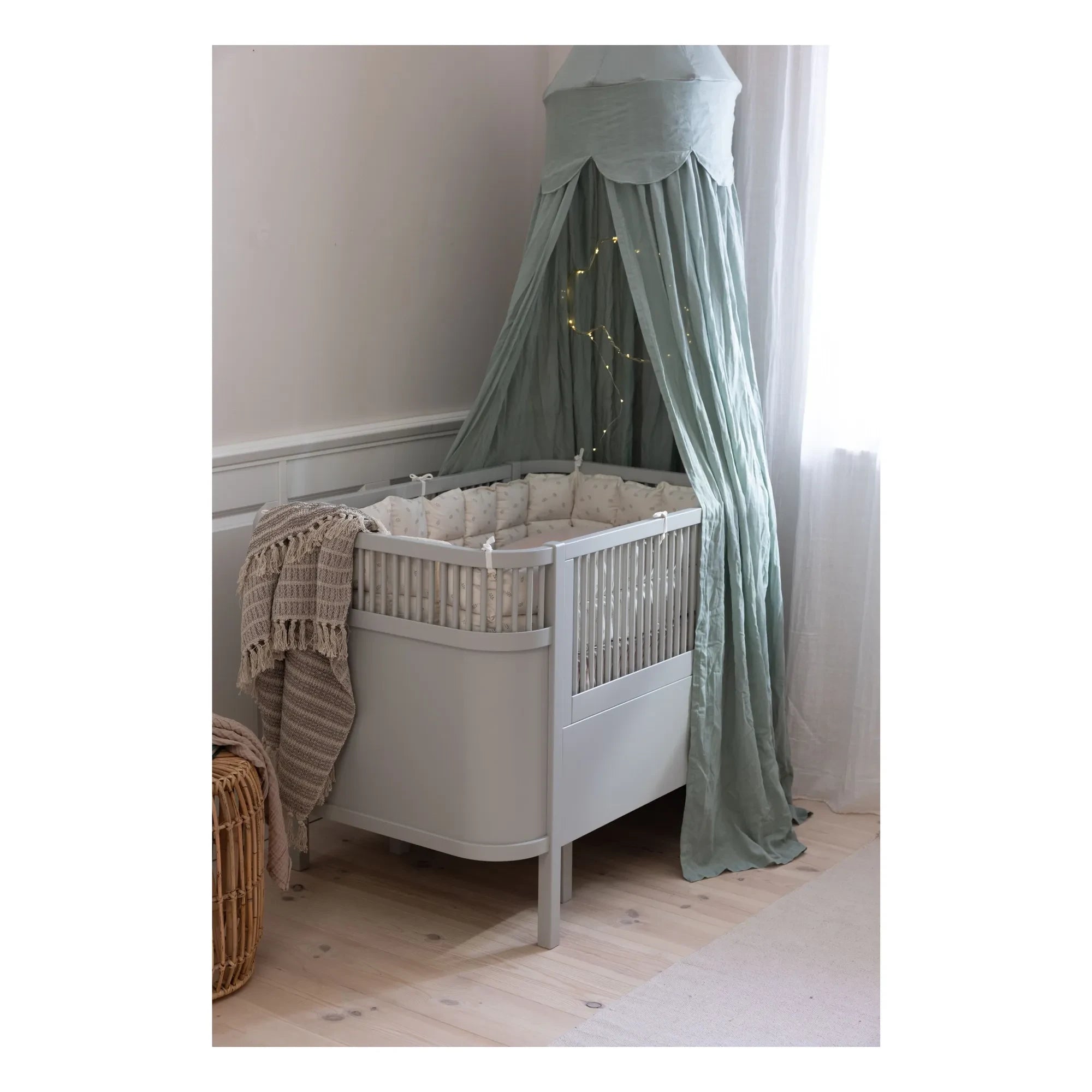 Sebra - Sebra Baby & Jr. Bett, Birke 70x110 cm | Stone