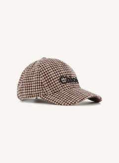 Chloé - Chloé Pied-de-Poule Mütze | Braun
