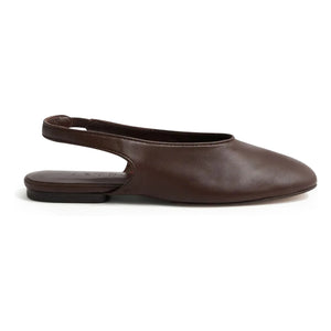 Soeur - Emmett Leder-Ballerinas | Schokolade