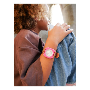 Mini Kyomo - Leopard Watch - Mini Kyomo x Taxi Brousse | Braun