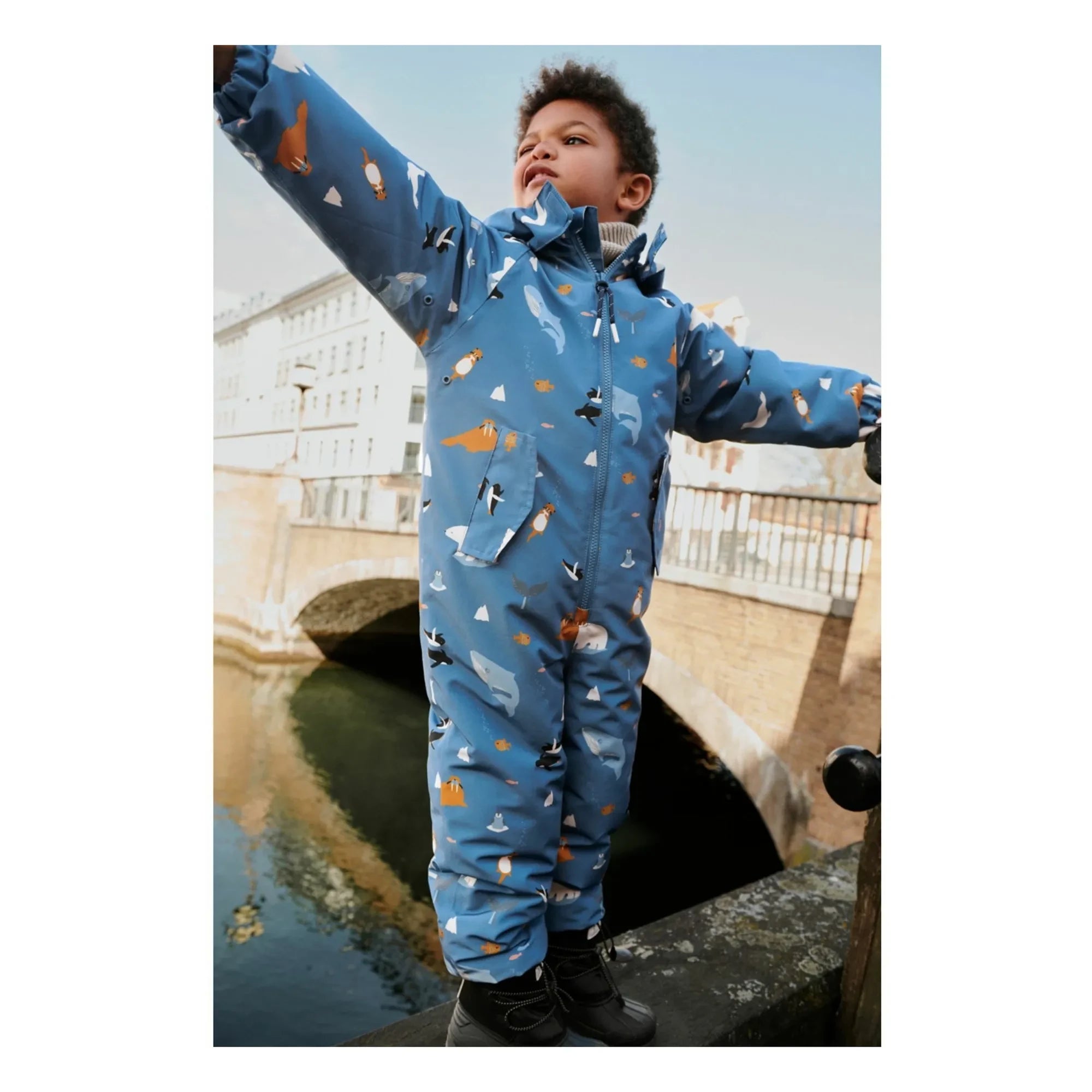 Liewood – Maddy Kajak-Overall | Azurblau