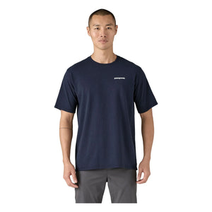 Patagonia - T-shirt P-6 Logo Sorumlu Geri Dönüştürülmüş lifler | Mavi